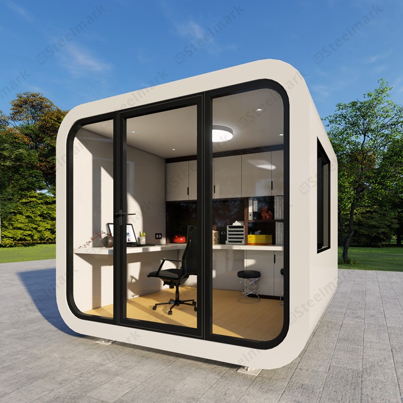 GS-MB02 casa prefabricada manzana cabina patio trasero oficina pod